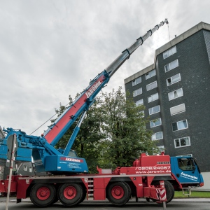 Aufgrund von Arbeiten an der Mobilfunkanlage auf dem Dach des Gebäudes Gartenstraße 6 kam es am Dienstag, 3. September zu einer Vollsperrung der Gartenstraße.