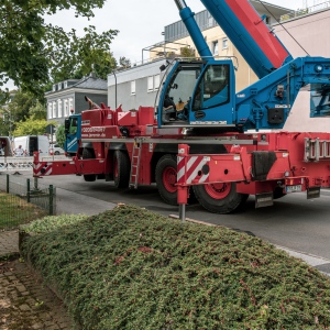 Aufgrund von Arbeiten an der Mobilfunkanlage auf dem Dach des Gebäudes Gartenstraße 6 kam es am Dienstag, 3. September zu einer Vollsperrung der Gartenstraße.